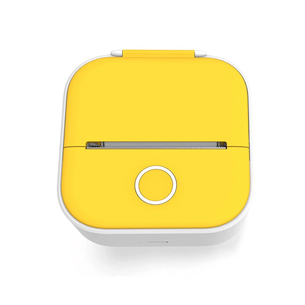 T02 Mini Portable Photo Printer for Stickers DIY Study Projects