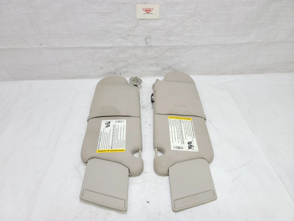 02-07 Juego de parasol Buick Rendezvous pasajero derecho conductor izquierdo parasol OEM Foto 4 de 4