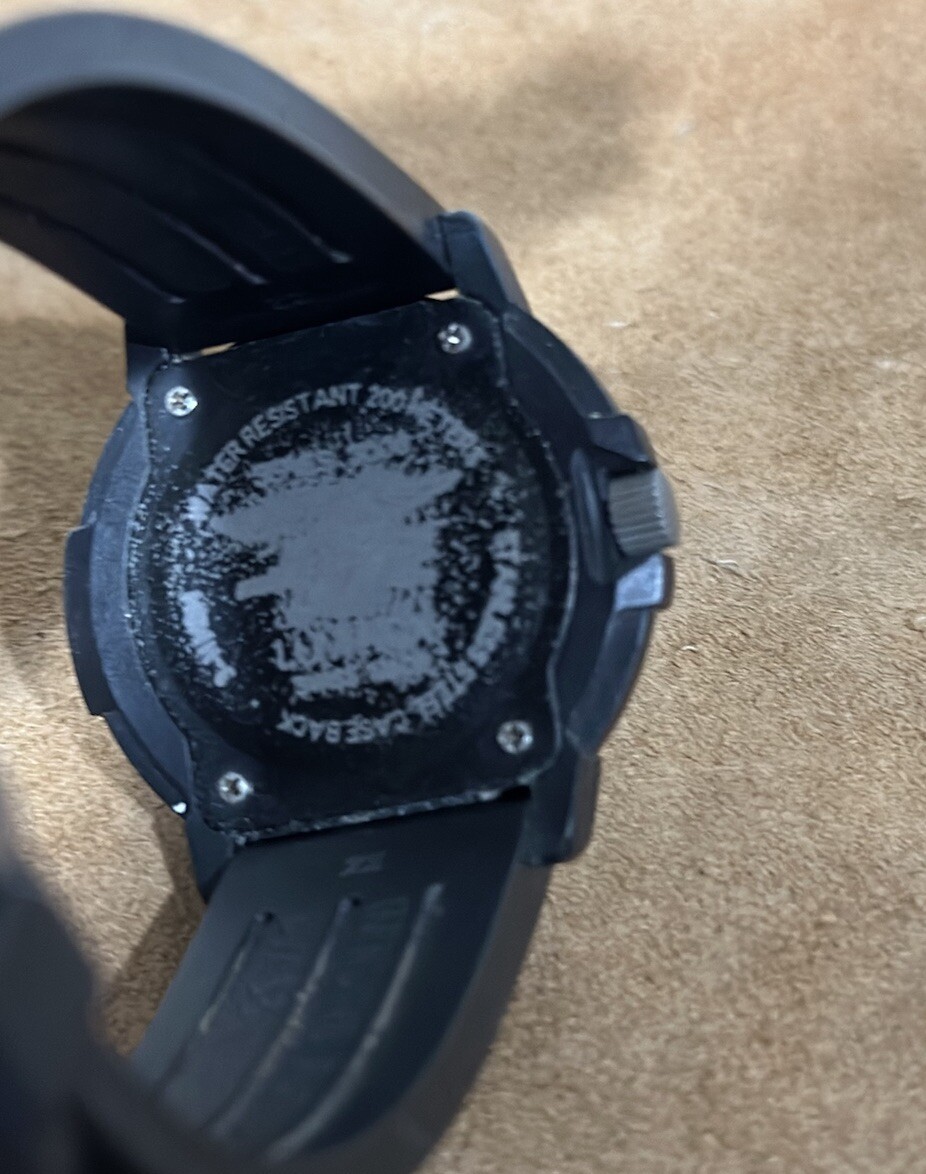 Luminox Navy Seals 3000 41mm Quartz Date Analog Round Black Dial