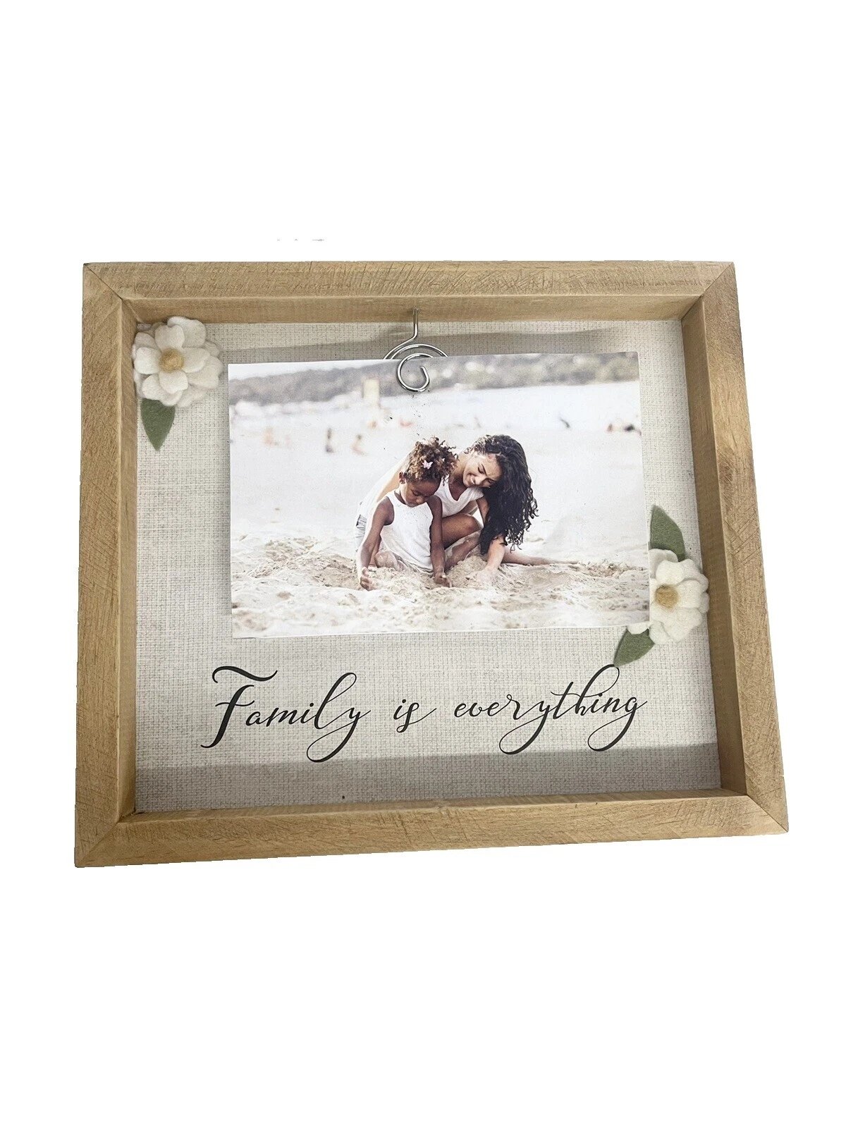Wood Family & Friends Photo Holder Picture Frames