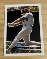 Mark McGwire 1993 Topps Black Gold Certified #39 Oakland Athletics A’s NRMT