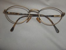 Vintage Fendi Ladys Eyeglass Frame SL 7023 COL.140 Gold Braid Never Used RARE