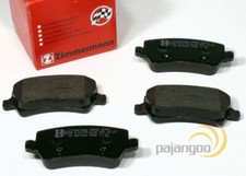 Für Volvo V70 III BW - Zimmermann Bremsklötze Bremsen Bremsbeläge für hinten*