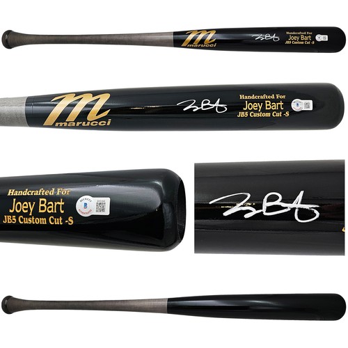 JOEY BART AUTOGRAPHED BLACK MARUCCI PLAYER MODEL BAT GIANTS BECKETT QR 215346 eBay