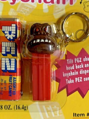NEW! Vintage 1999 PEZ Candy Keychain Dispenser 