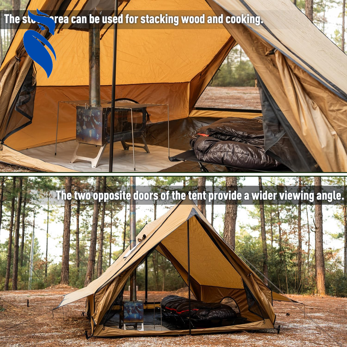 POMOLY テント CHALET 70 Pro Camping Fort Tent | POMOLY Chalet 70 Pro | Best Shelter Hot
