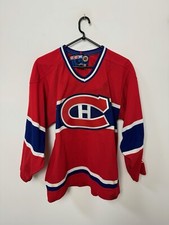VINTAGE MONTREAL CANADIENS ICE NHL HOCKEY JERSEY CCM SIZE S ADULT