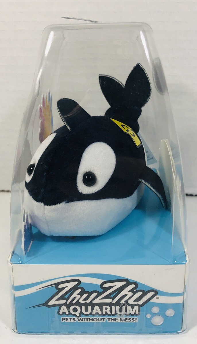 Zhu Zhu Aquarium Pet Whale Fish Flip Orca Motorized Interactive No