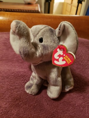 shocks the elephant beanie baby