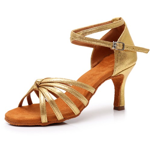 Scarpe da ballo donna sala da ballo latino donna tango & salsa scarpe 5/7 cm suola in pelle scamosciata - Foto 19 di 26