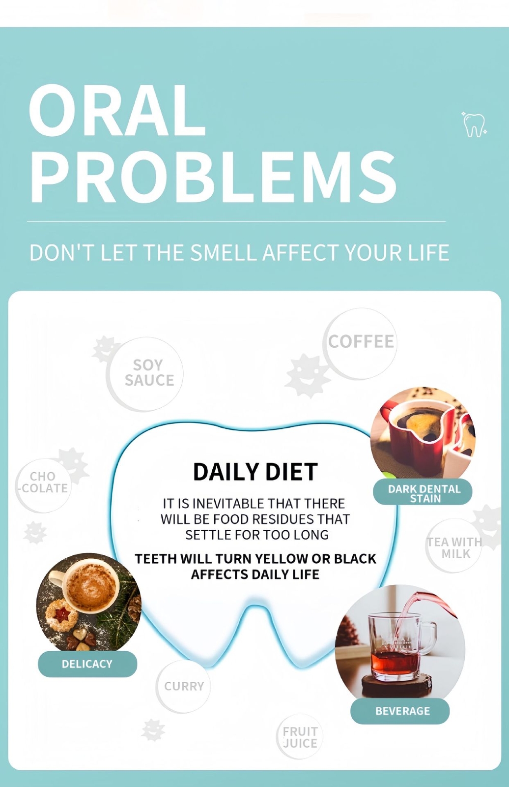 Sp-8 Pasta Dental, Sp-8 Ultra Whitening, Sp-8 Probiotic Toothpaste 100g US