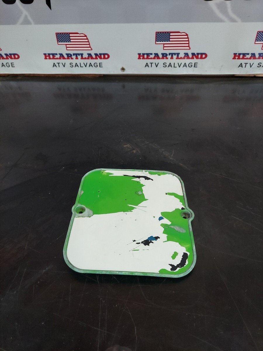 1990 kawasaki KX 80 oem front number plate ci | eBay