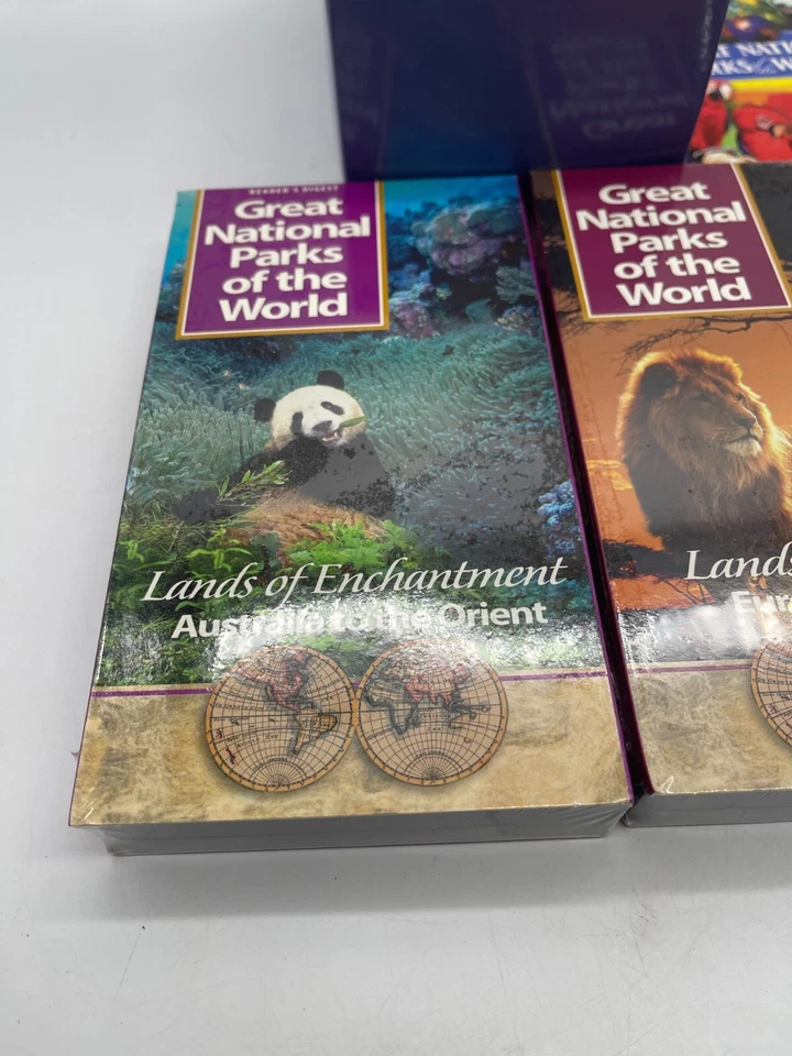Great National Parks Of The World VHS Box Set 3 Tapes Sealed Readers Digest 2000 - Image 3 of 4