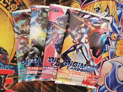 Digimon Card Game 1x Release Special Booster Pack Ver. 1.5 NEU&OVP Englisch