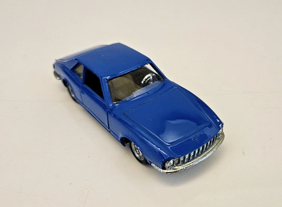 POLITOYS EXPORT 550 GHIA V. 280  - 1/43 - BLUE FRANCIA - Immagine 2 di 4