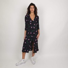 Rixo  Black Dress, UK Size 6