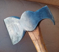 Vintage Collins Hatchet With Original Handle Stamped * NICE Wood working Tool