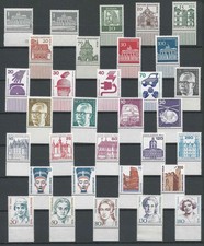 82 DS Berlin Lot postfrisch Dauerserien alle mit Unterrand ungeknickt - sh. Scan