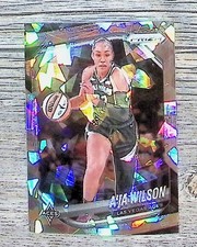 2025 Panini Prizm WNBA #76 A’ja Wilson Ice Prizms
