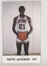 1983-84 Arizona Wildcats Police Keith Jackson 1u6