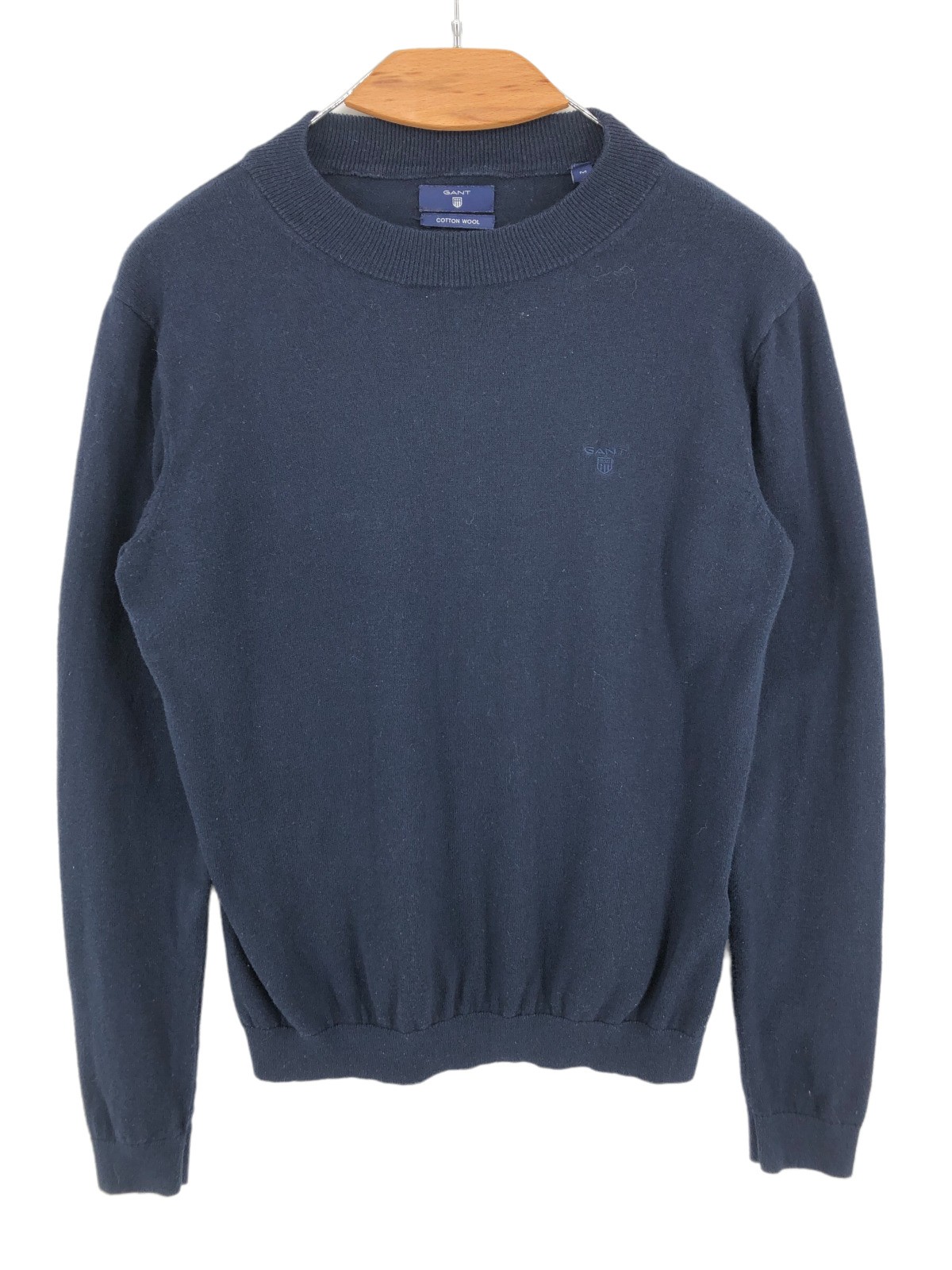 GANT Men Cotton Wool Round Neck Jumper Pullover Sweater Size _ M