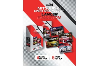 Tarmac Cards TC-MITE-01 Mitsubishi Event Special Vol.01 Lancer Evolution 1 Pack