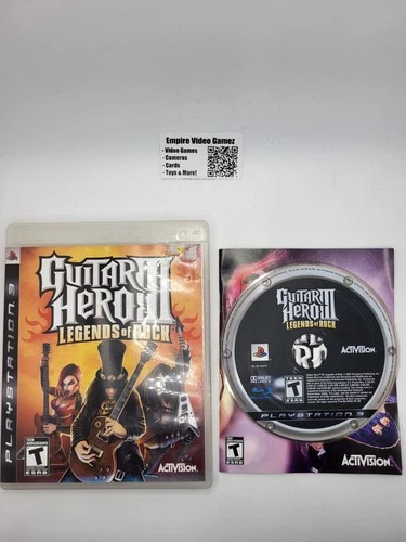 Guitar Hero 3 III Legends of Rock (Sony PlayStation 3, PS3) - Complete - CIB