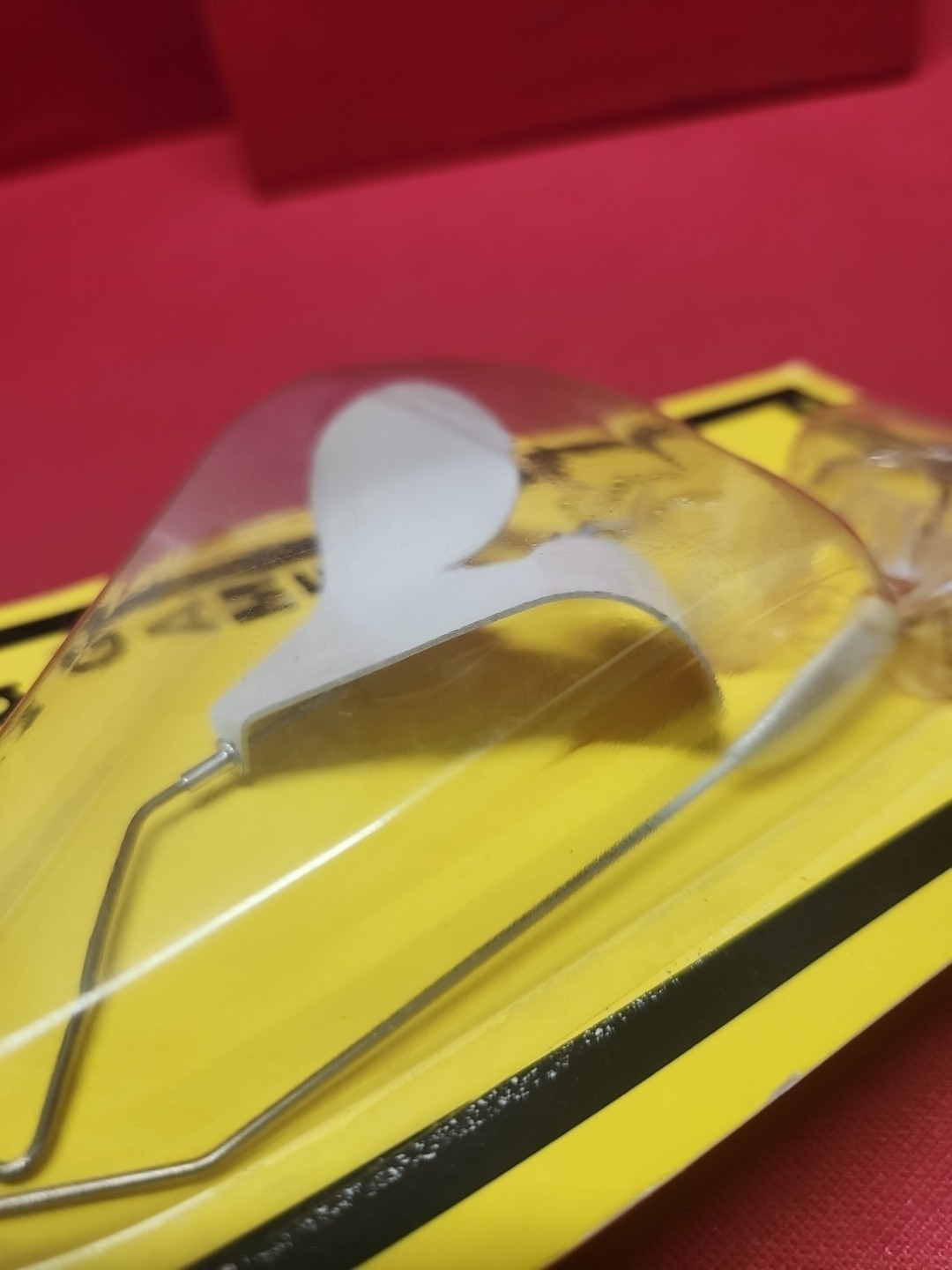 Vintage The Boogerman Big Game Buzzbait 1/2 oz New Orignal White / White Glimmer - Image 9