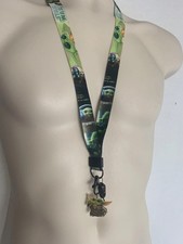 Star Wars Lanyard Grogu Baby Yoda The Mandalorian With Charm Pendant Key Chain