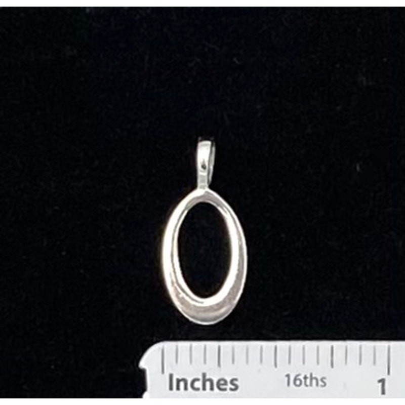 Sterling Silver XO Hugs and Kisses Pendants 1.89g