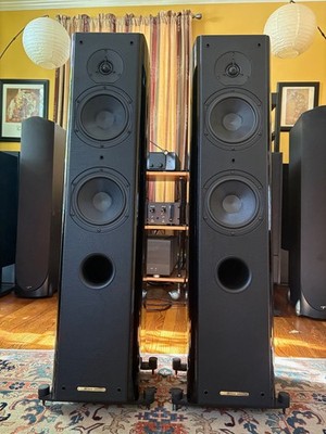 Sonus Faber Grand Piano Home Speakers Made in Italy Audiophile Mint