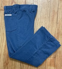 Vintage 70s Health-tex Boys 6T Corduroy Pants Talon Zipper Disco Flares
