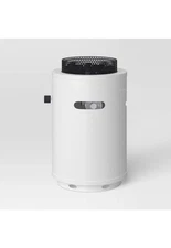 1lb Round Column Fire Pit White - Room Essentials