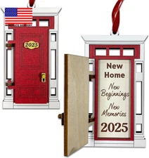 New Home Ornament 2025, House Warming Gifts New Home, New House 1St Christmas 5
