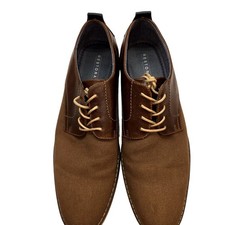 Restoration 11.5 Men's Brown Dress Shoes Ties 11 1/2