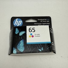 HP 65 Color Ink Cartridge 65 N9K01AN NEW GENUINE EXP. 01-2025 B13:4