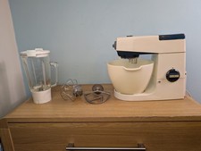 Vintage Kenwood Chef A701A Mixer  + Accessories and Jug -Tested- Made In England