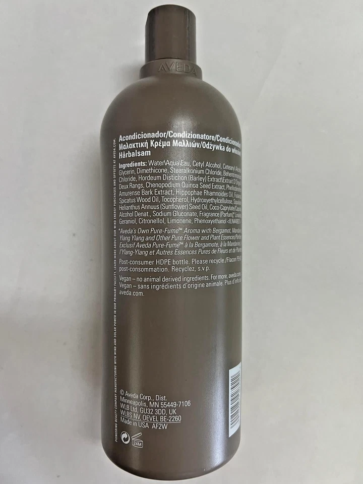 Aveda Damage Remedy Restructuring Conditioner 33.8 oz / 1L Strengthens & Repairs - Image 4 of 4