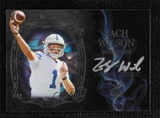 2021 Wild Card MATTE Smoking Guns Blue Auto 11/25 Zach Wilson #MSG-5 Auto h3a