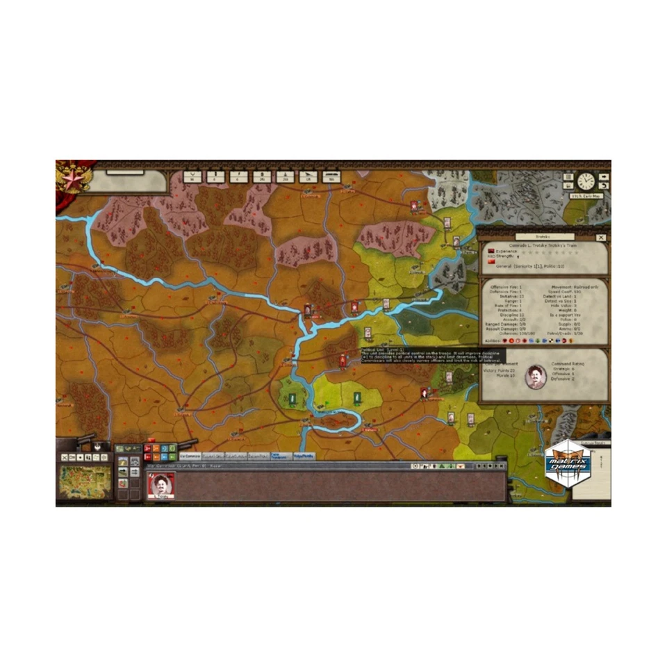 Matrix Computer Warga  Revolution Under Siege - Russian Civil War 1917- VG+/EX - Image 2 of 2