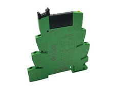 Phoenix Contact PLC-BSC-24DC/21 Relay Socket 2966016 w/ 2966595 Relay 3A 24V