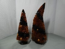 Department 56 "Halloween Trees"