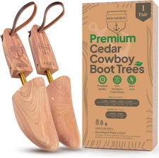 Cedar Cowboy Boot Trees for Men & Women – Boot Stretcher & Shaper
