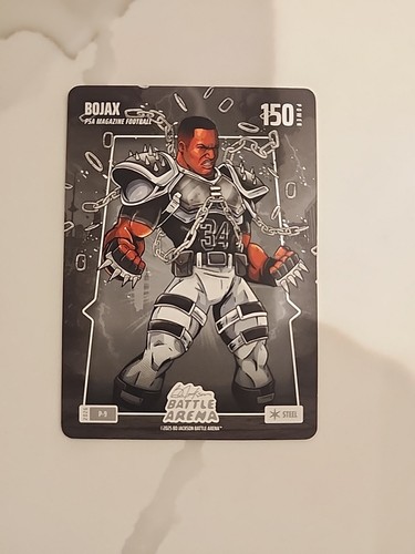 Bo Jackson Battle Arena 2026 Bojax P-9 PSA Magazine Exclusive SP Steel 150 Power