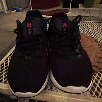Nike Revolution 6 Next Nature Men s Low Top Mesh Running Shoes Black/Pink