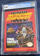 Nintendo Power 17 Final Fantasy Strategy Guide 1990 Subscription Edit. CGC 9.4