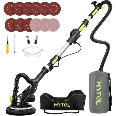 Drywall Sander 7.2A Electric Drywall Sander W/ Vacuum Dust Collection LED Light