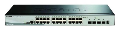 D-Link SmartPro DGS-1510-28 XMP  Poe-Switch Rackmontierbar L3 Ethernet Switch