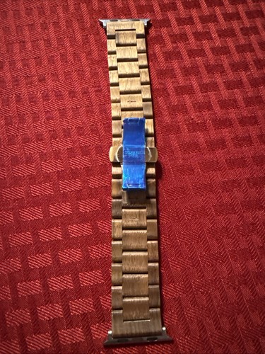 Wood Apple Watch Band 44mm - Picture 4 of 6