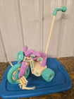Vintage Cabbage Patch Kids Walk Behind Big Wheel Bike 1985